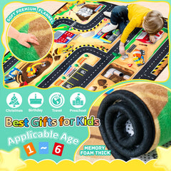 Diysani non-slip-backing detail emphasizes stability on smooth floors