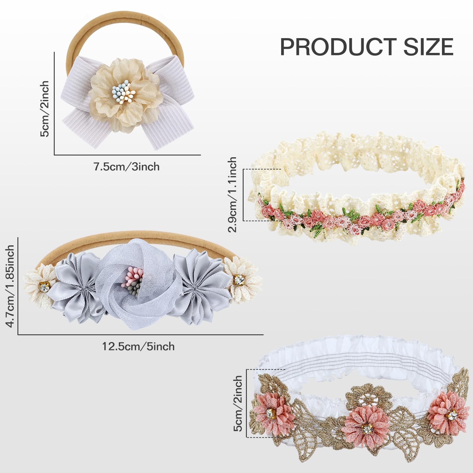 Dizila headbands khaki bow: versatile accessory for everyday outfits