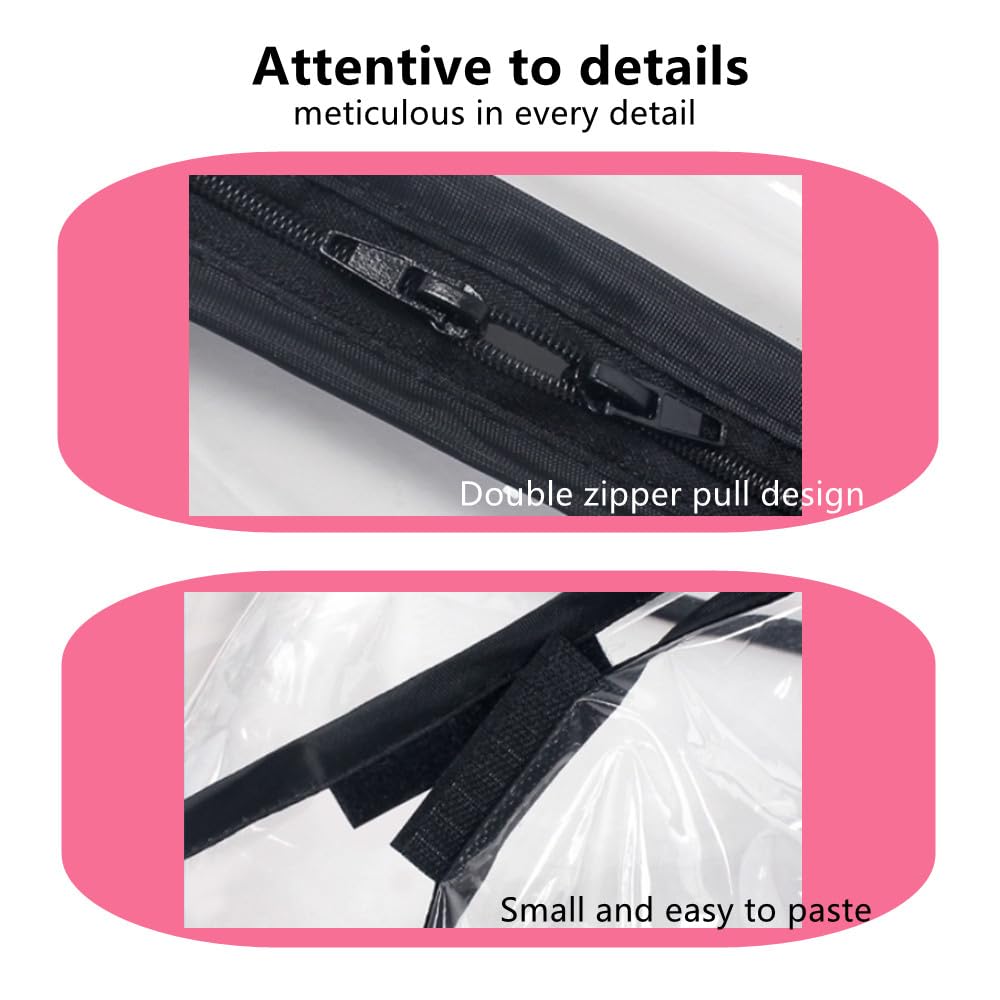Dlmlemu Unisize universal-fit rain cover compatible with 99% of strollers