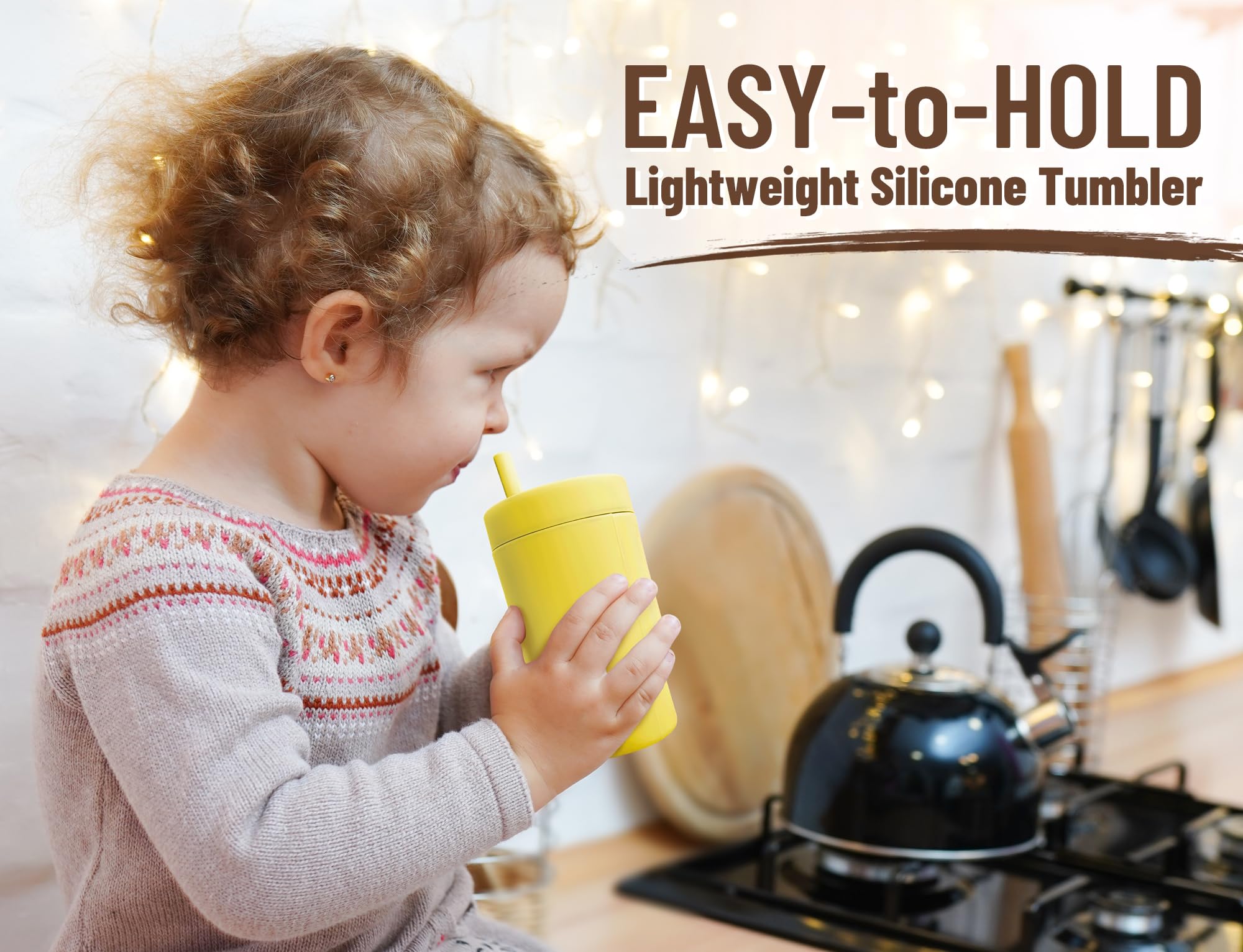 DLOCCOLD spill-proof-straw-handle detail highlights mess-free sipping during travel.