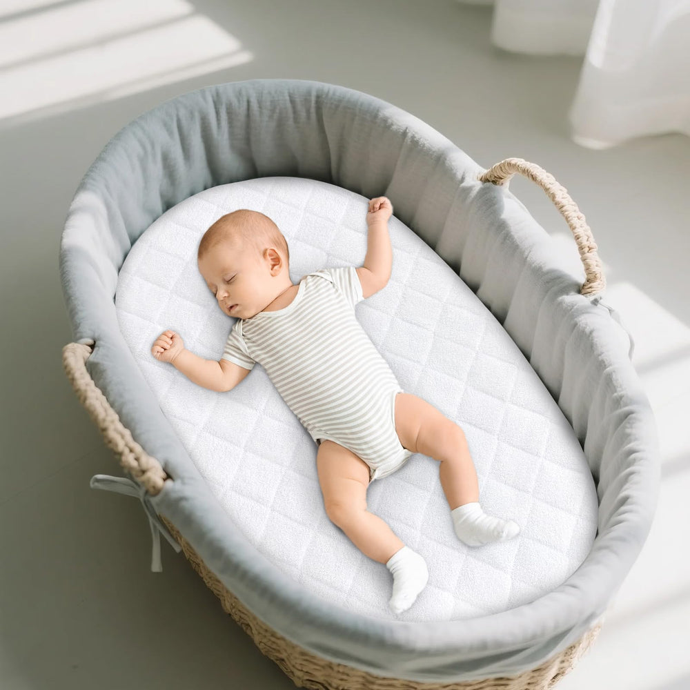 DMS PROTECTOR quilted soft bassinet pad for baby comfort