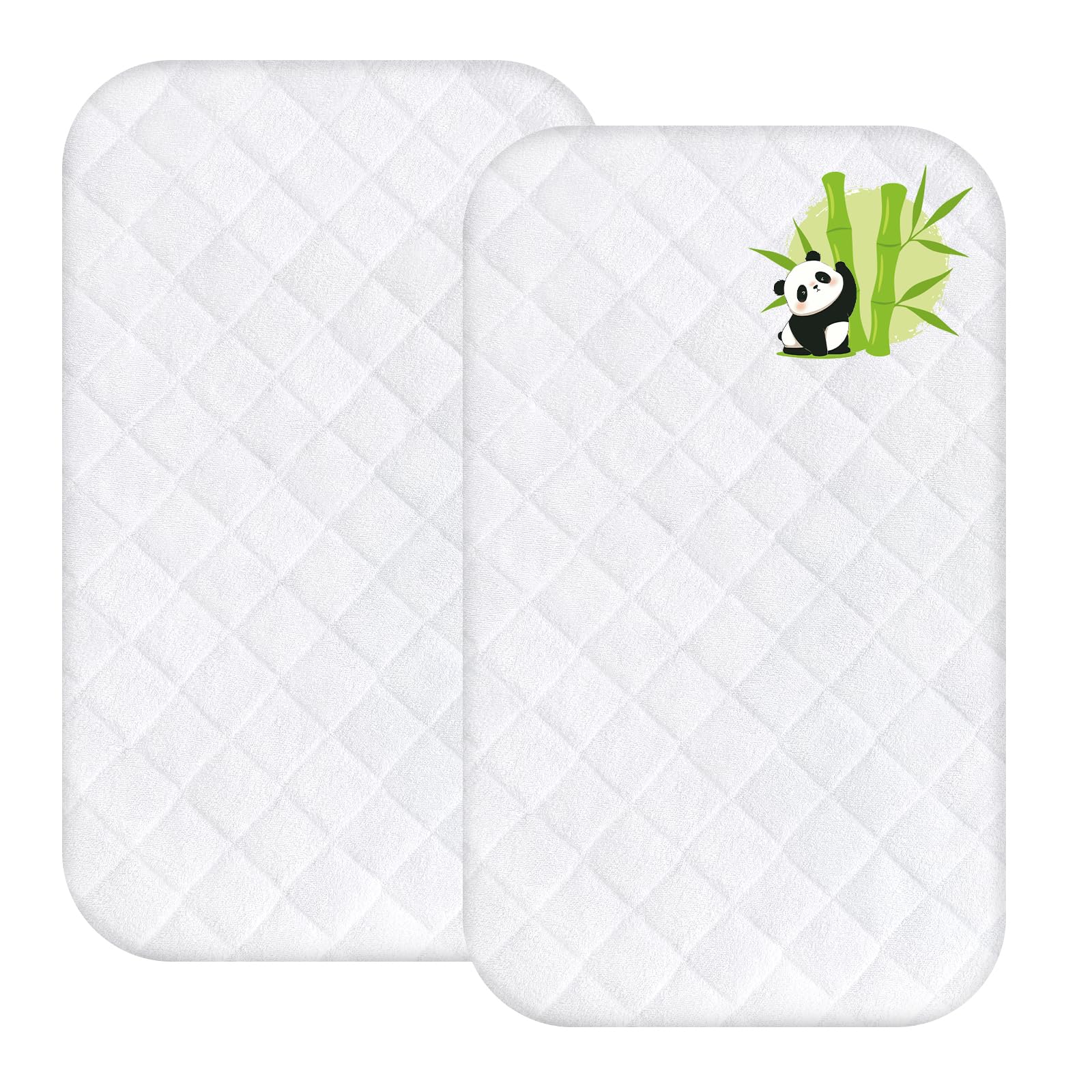 DMS PROTECTOR waterproof bassinet mattress cover with corner-to-corner fit for spill protection