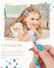 dobo i floral-print hair bows closeup highlighting feminine style for everyday outfits.