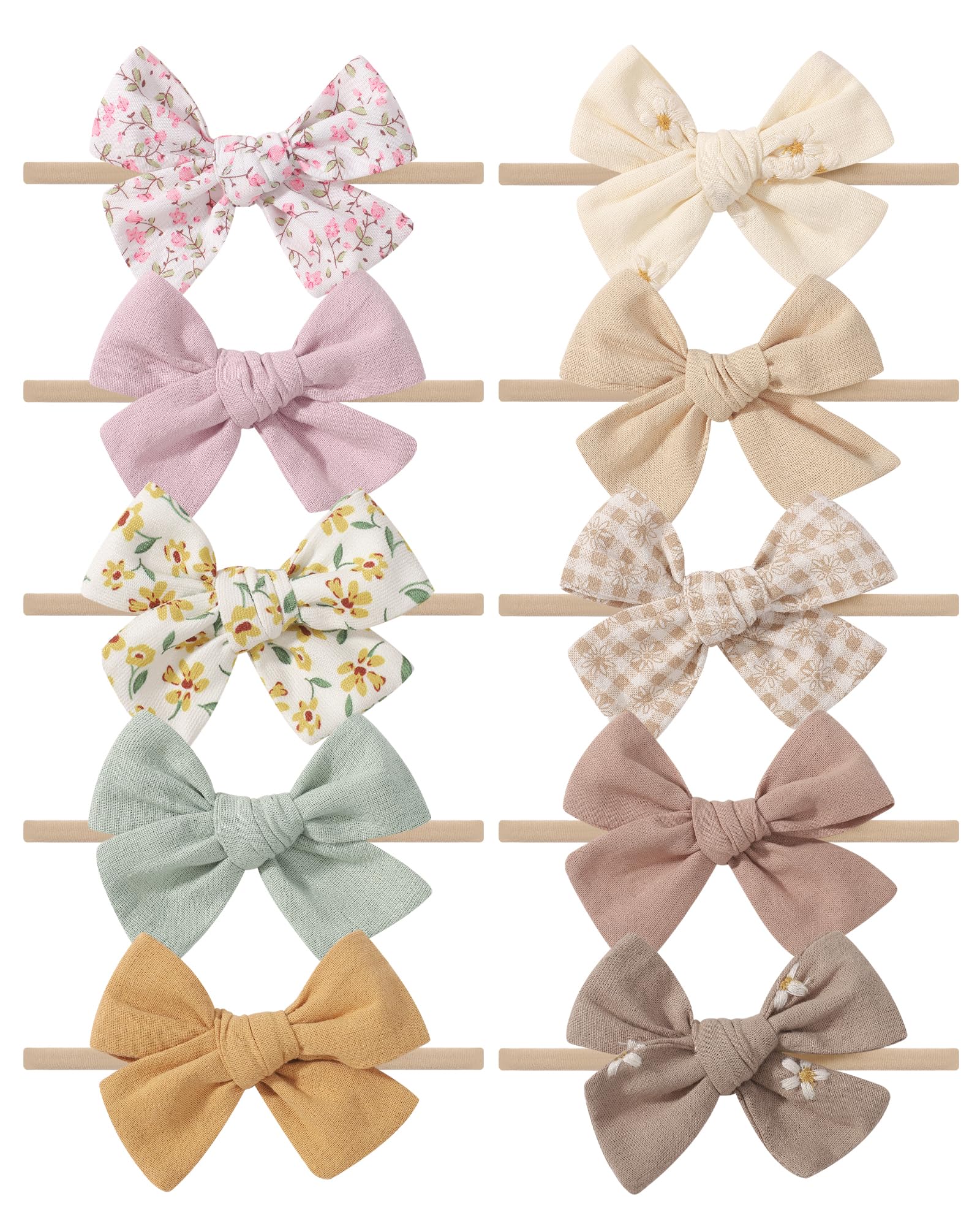 Doboi 10-styles bow pack on headbands for versatile daily outfits and cute photo moments.
