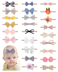 The doboi 24pcs bows collection cover shows versatile styles for easy outfit coordination.
