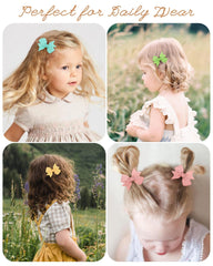 doboi baby hair bows with alligator clip provide secure hold