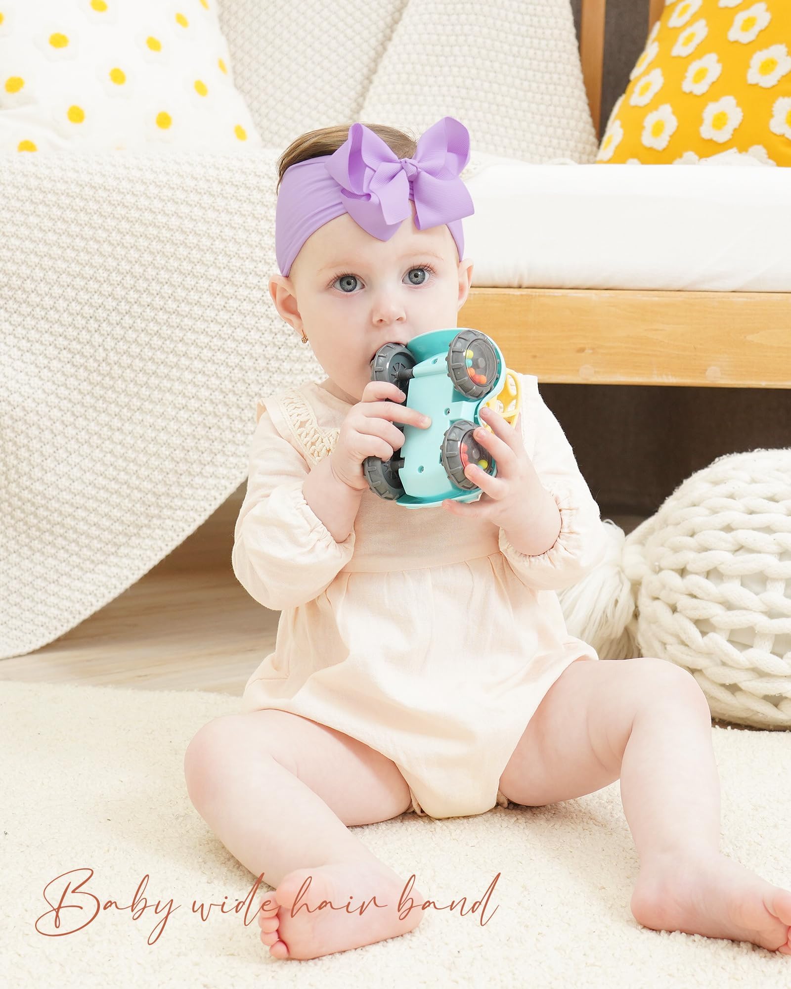 doboi baby headbands stretchable nylon for everyday comfort