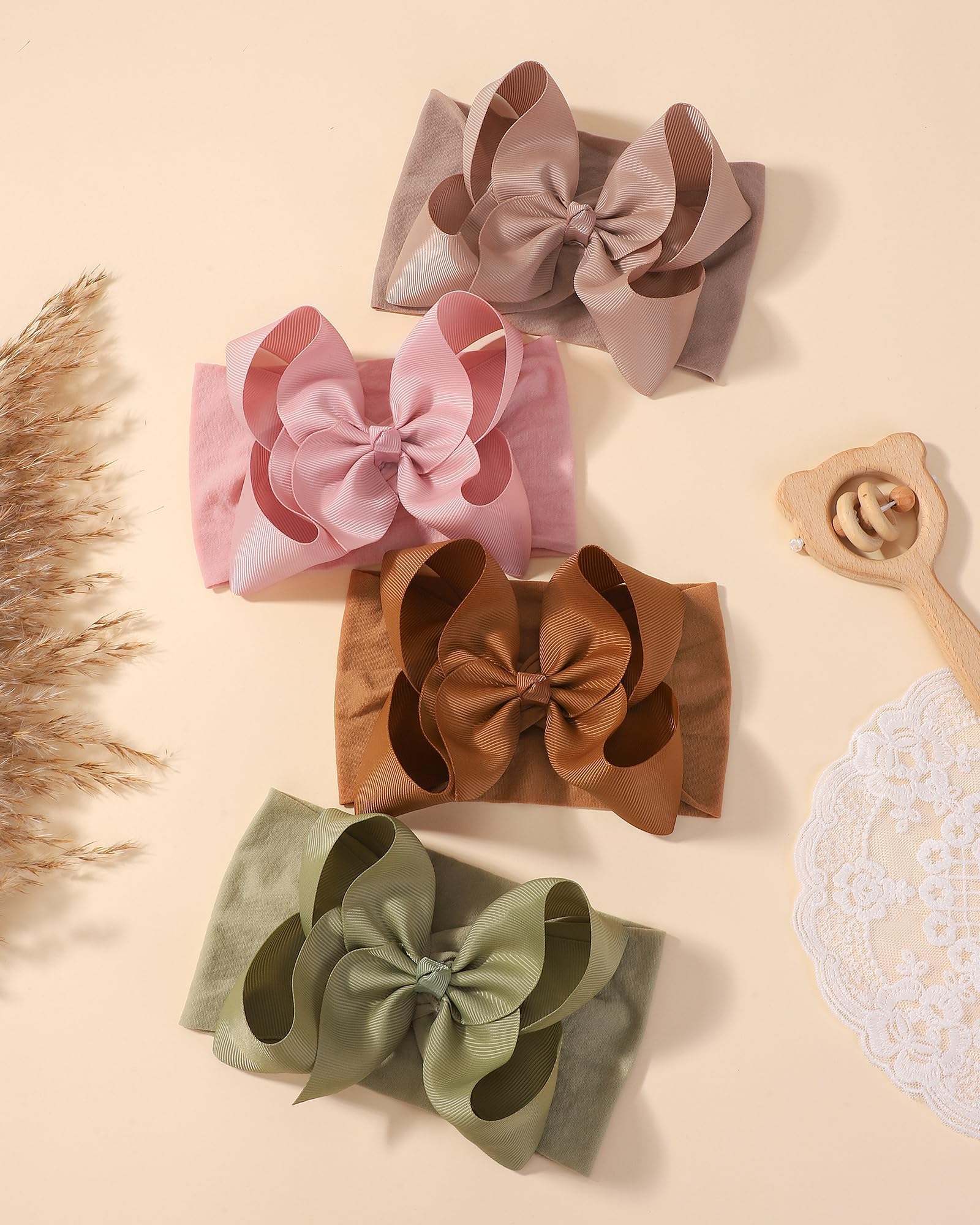Doboi handmade ribbon bows add charm to everyday outfits.