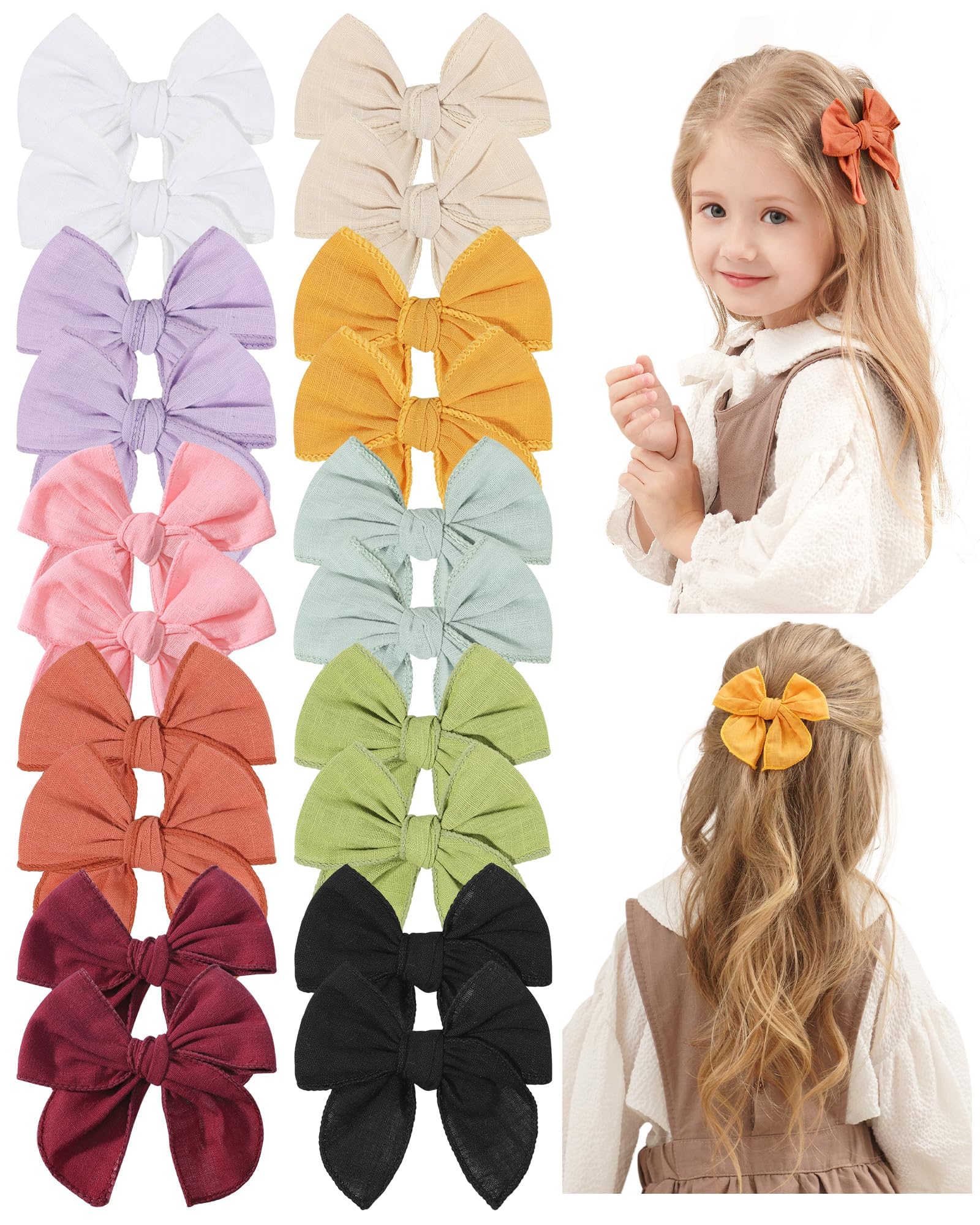doboi fable bow soft linen close-up highlights skin-friendly fabric and craftsmanship
