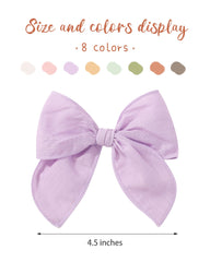 doboi fable soft cotton linen bows closeup shows gentle fabric for sensitive skin