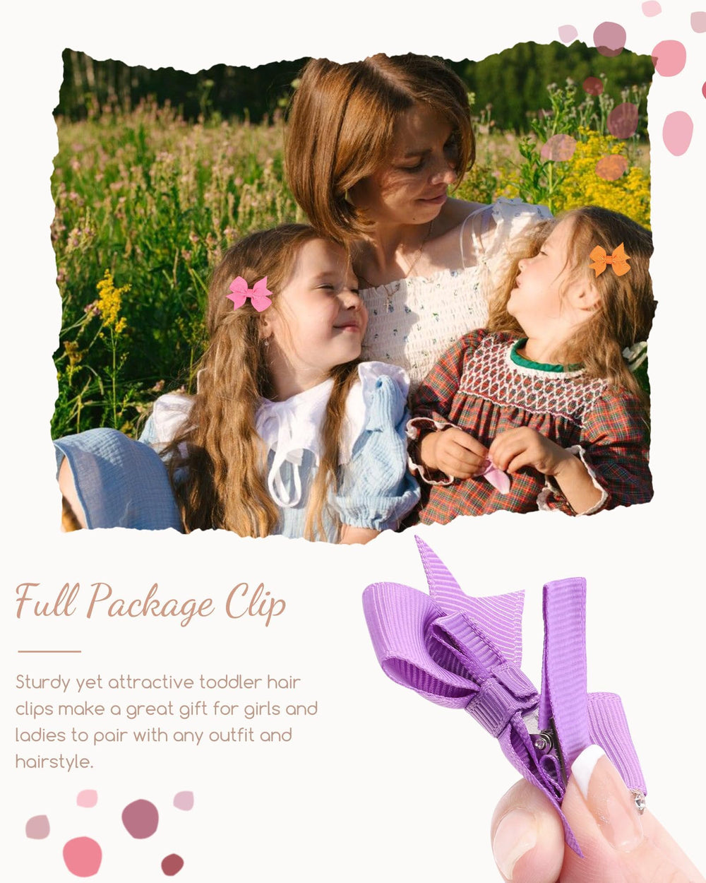 doboi grosgrain ribbon bow variety colors for versatile styling