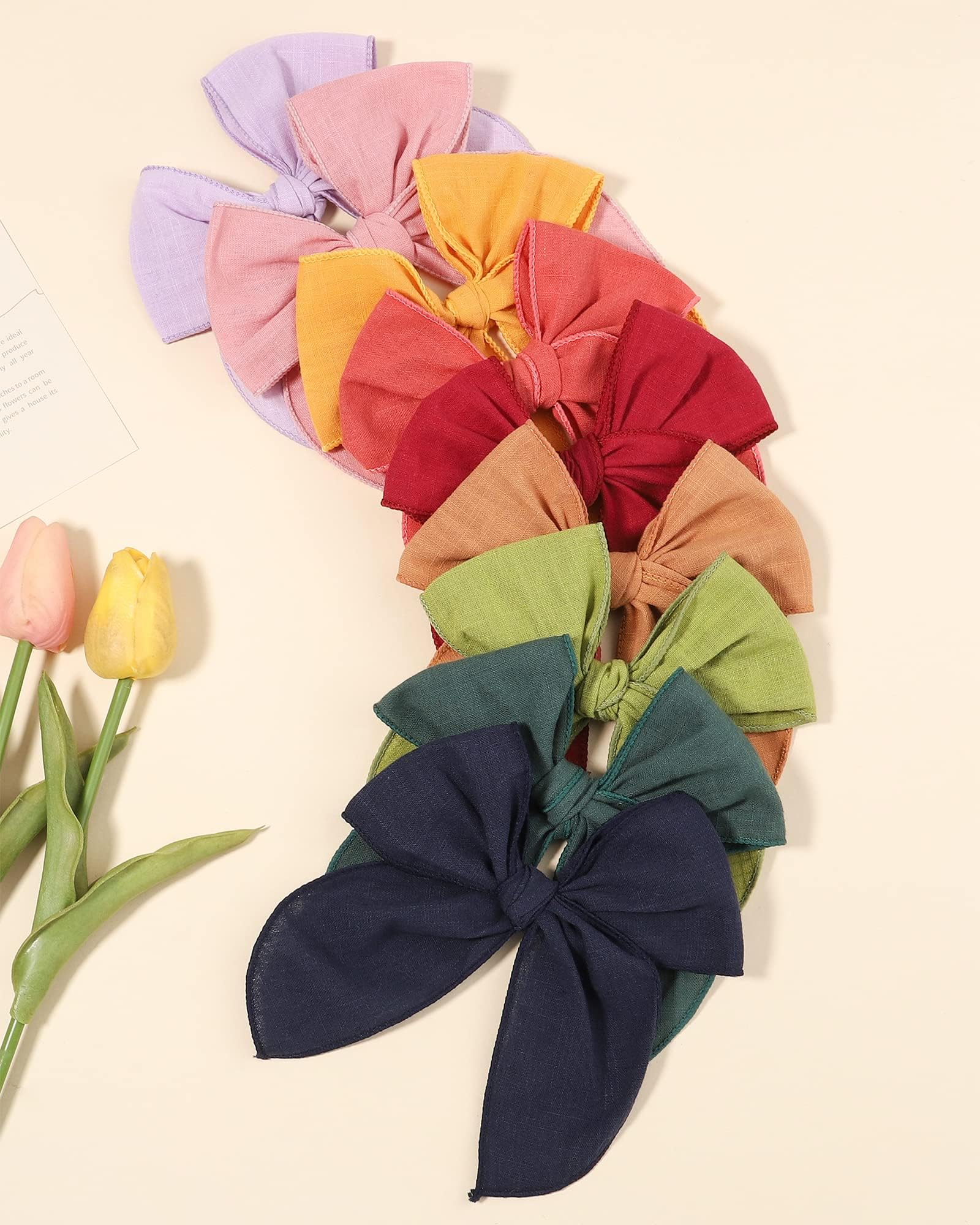 doboi handmade linen cotton bow detail highlights durable, flexible fabric.