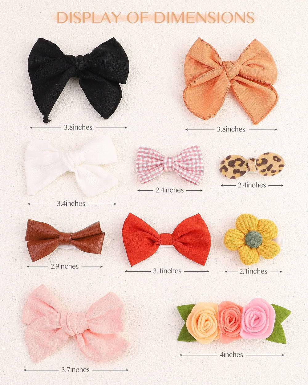 doboi handmade toddler hair accessories crafted from soft, durable fabrics.