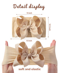 doboi newborn headband with lightweight nylon for a gentle, comfortable fit.