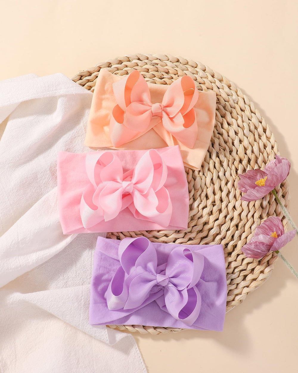 doboi newborn-to-toddler headband fit demonstrates adjustable sizing and comfort.