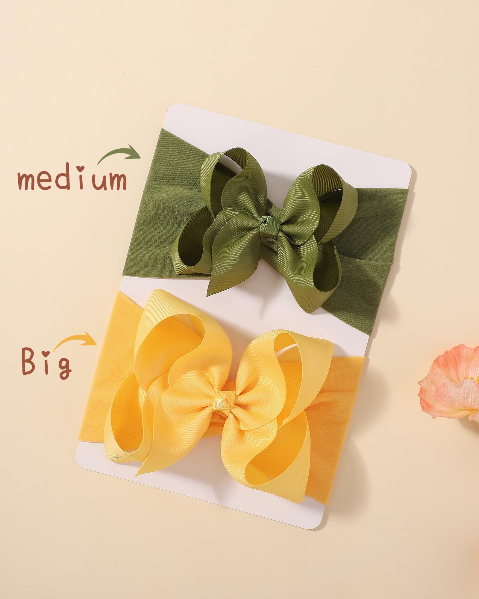 doboi nylon stretchy headbands closeup highlights gentle fit for newborns to toddlers.