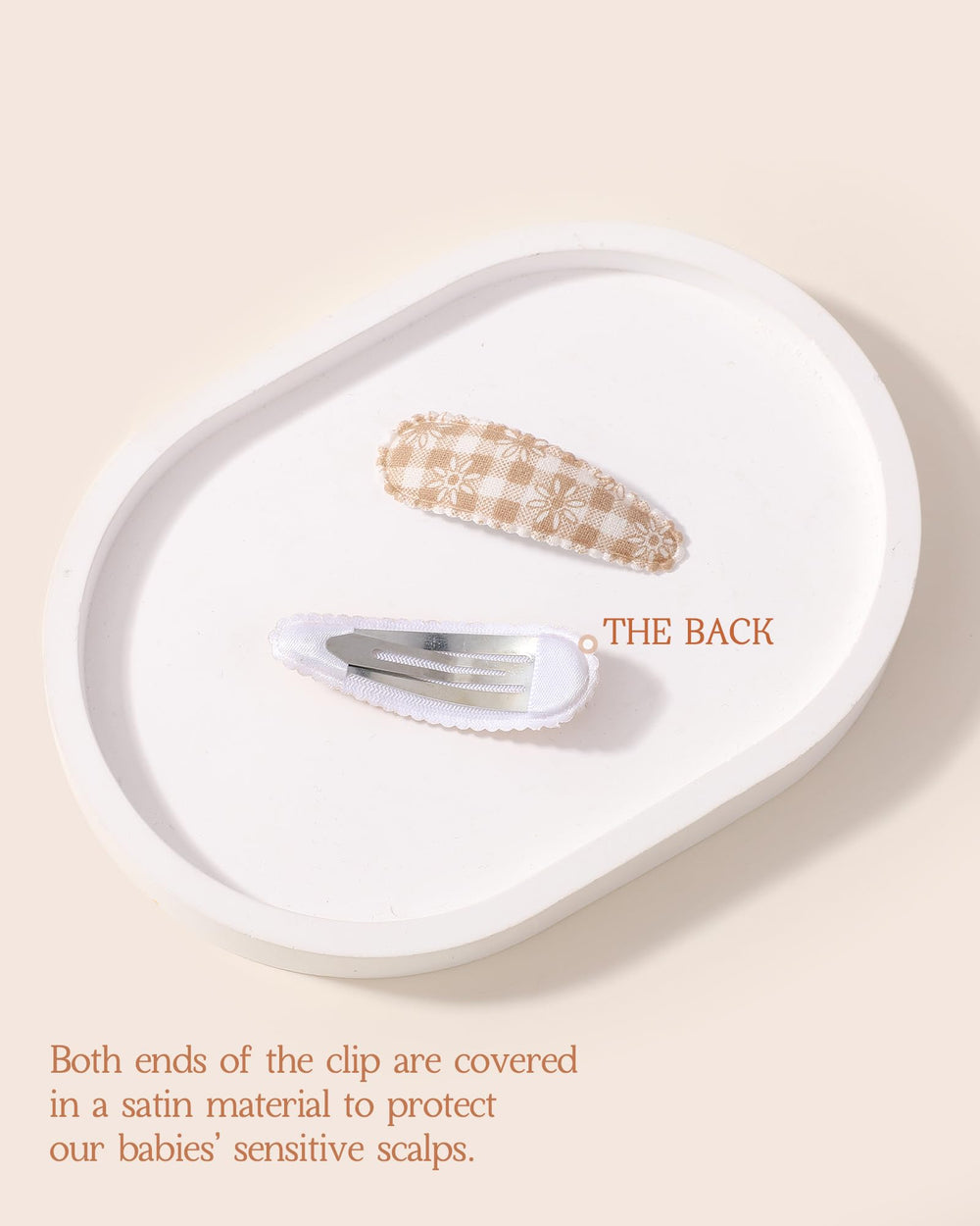 doboi transparent storage box keeps 40 clips neatly organized.