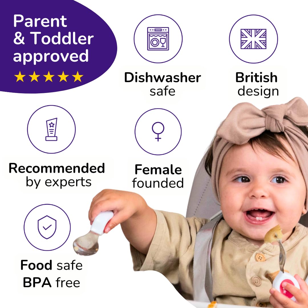 doddl food-safe stainless steel collection - high quality construction resists wear during toddler meals.