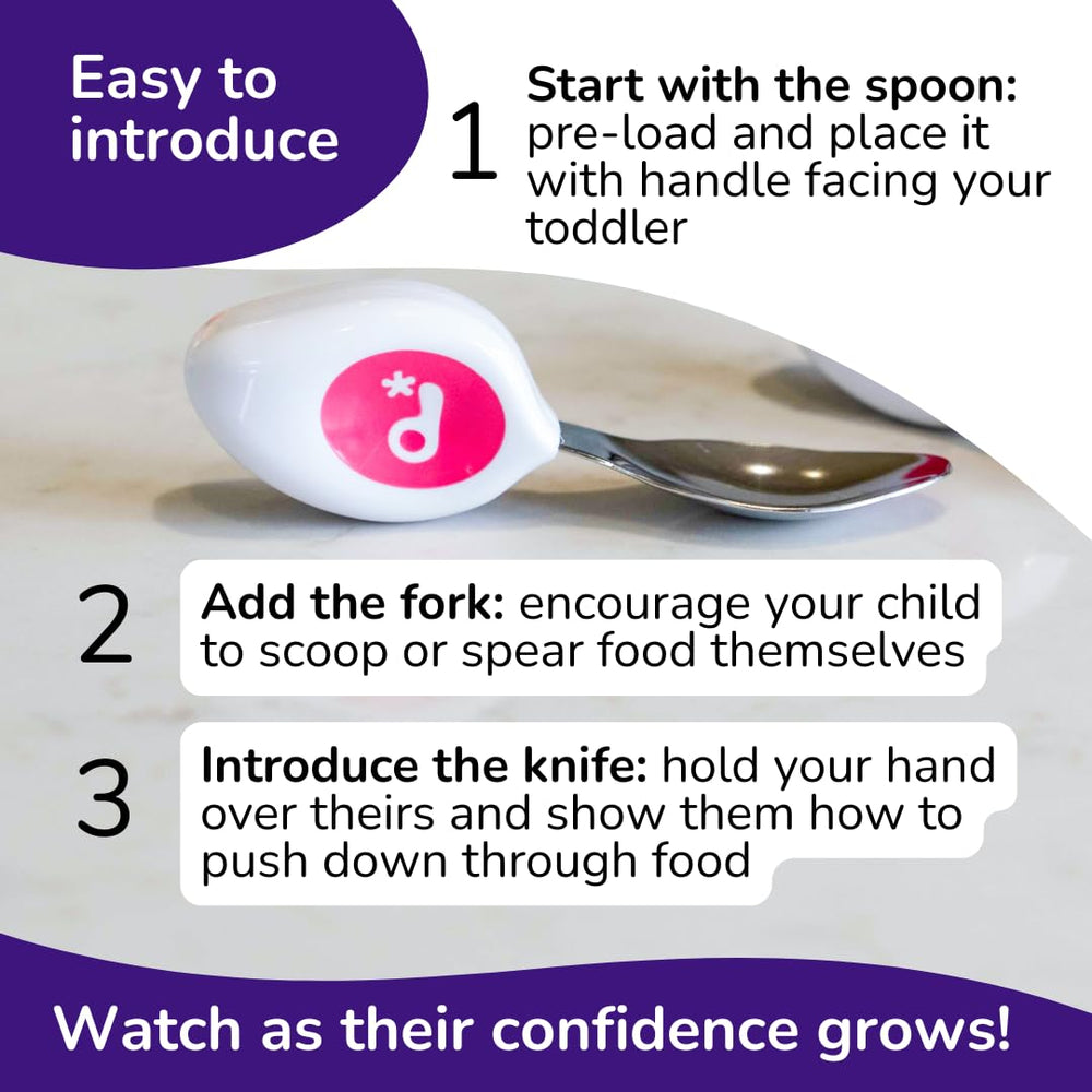 doddl mealtime self-feeding practice - supports independent eating moments at family meals.