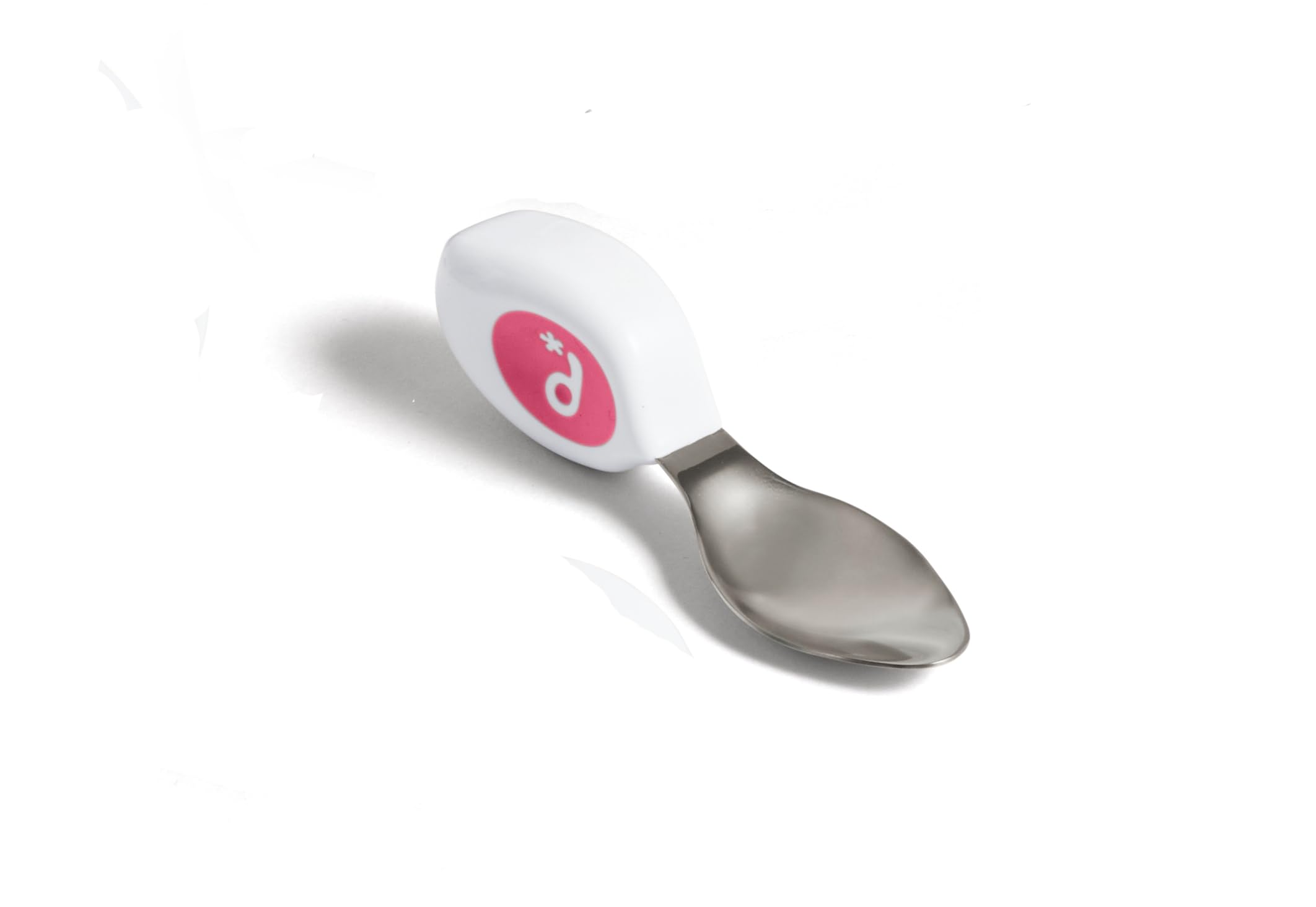doddl toddler utensils magenta color set - vibrant color encourages eager mealtime participation.