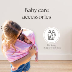 Dodo Babies convertible infinity scarf and nursing poncho in pink chevron for discreet feeding