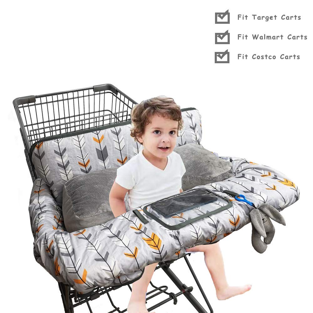 dodo-nici high chair cover with extra seat positioner for support.