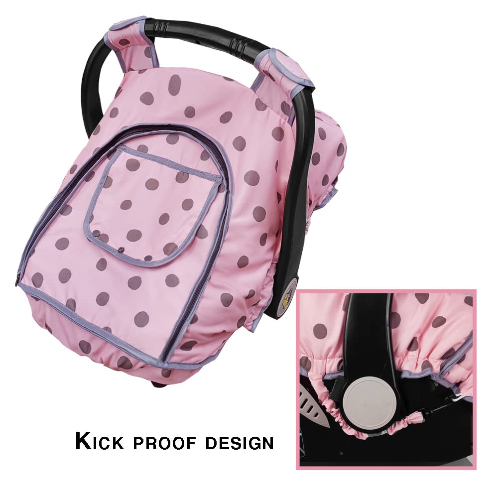 Dodo Nici machine-washable baby car seat cover for easy care