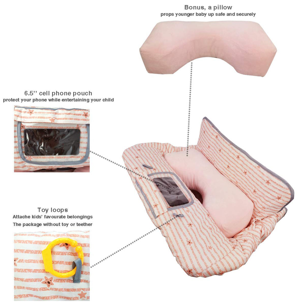 DODO NICI machine-washable cover for easy cleanups after outings.