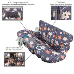 DODO NICI toy loops and bottle strap keep toys and bottle handy within reach.