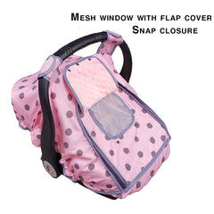 Dodo Nici window-in-door design with zipper for easy access