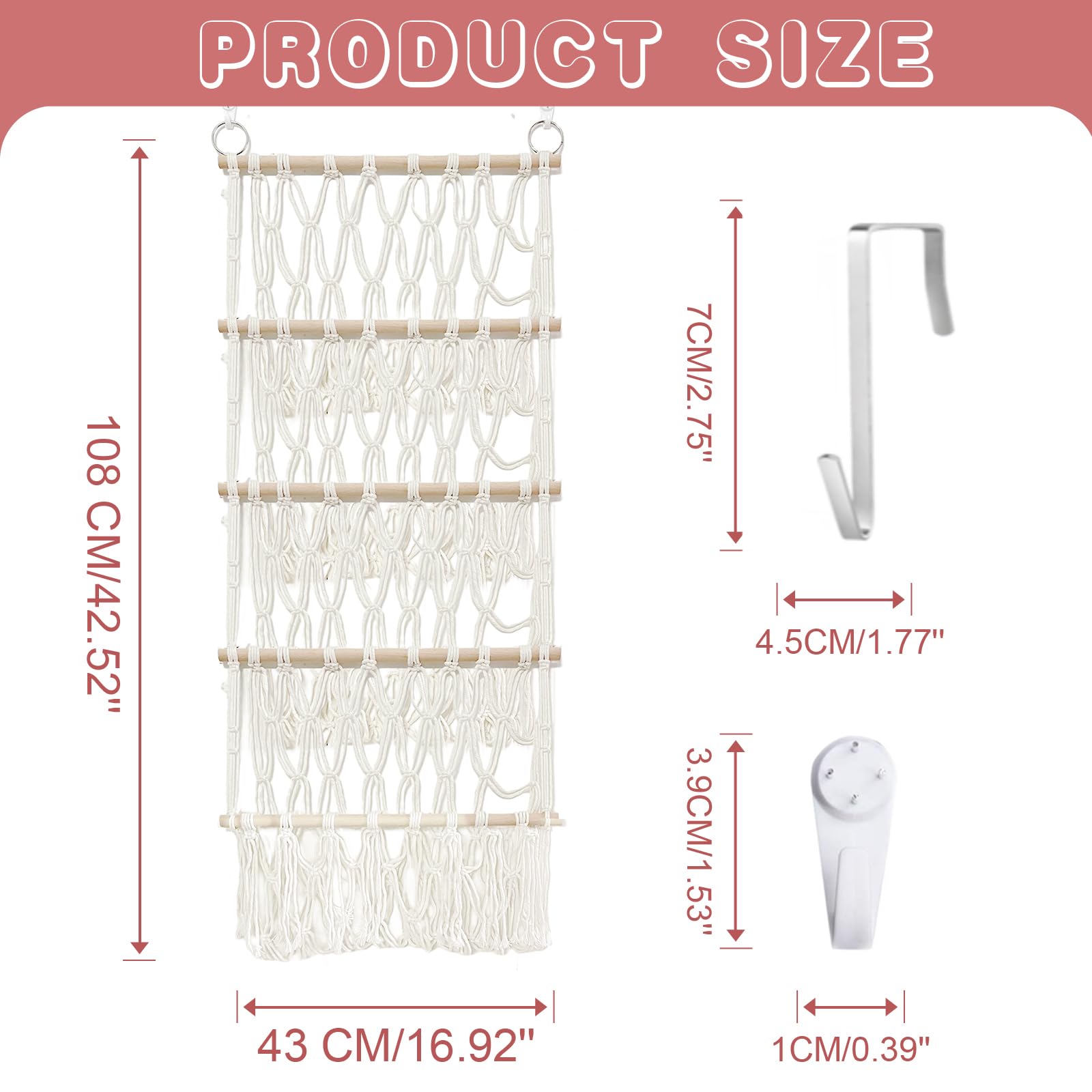 DOEGUAIY stuffed animal net hammock vertical design for easy reach and cleanup