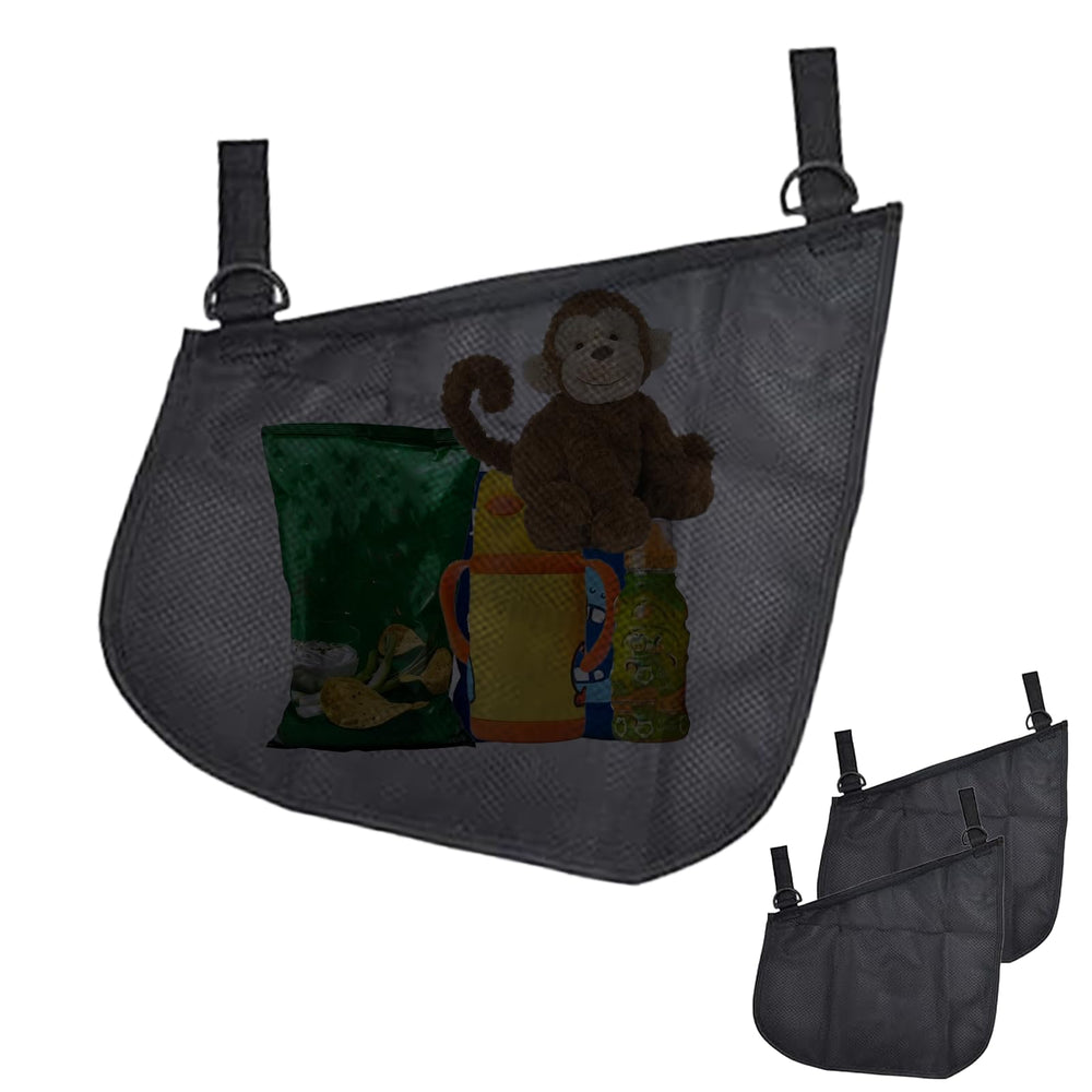 Dogxiong stroller storage offers easy access to belongings.