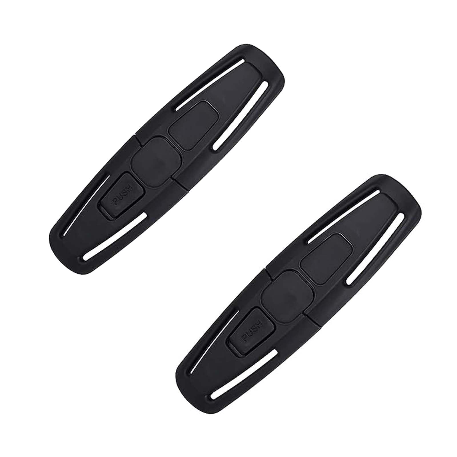 Dogxiong universal child seat chest harness clip in black secures car rides.