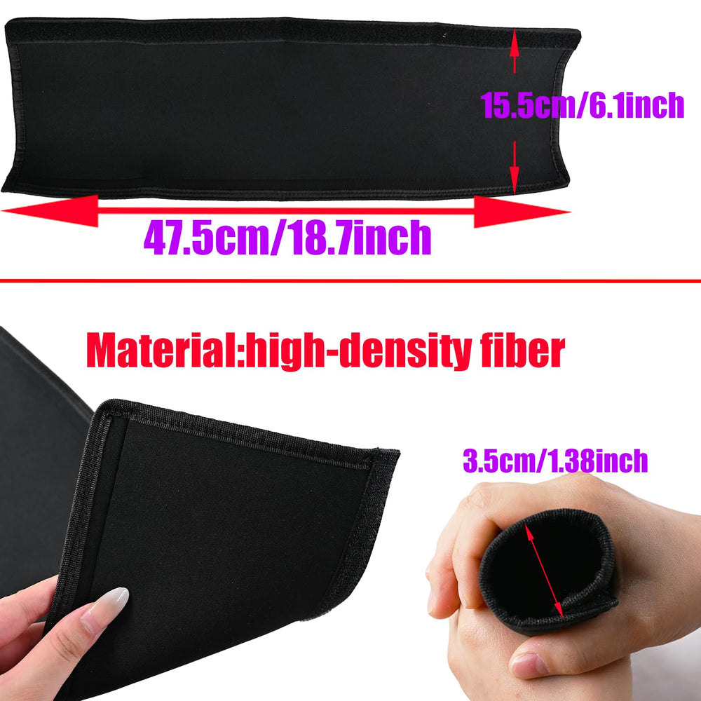 Dogxiong universal handle cover side view highlights heat insulation for sunny days.