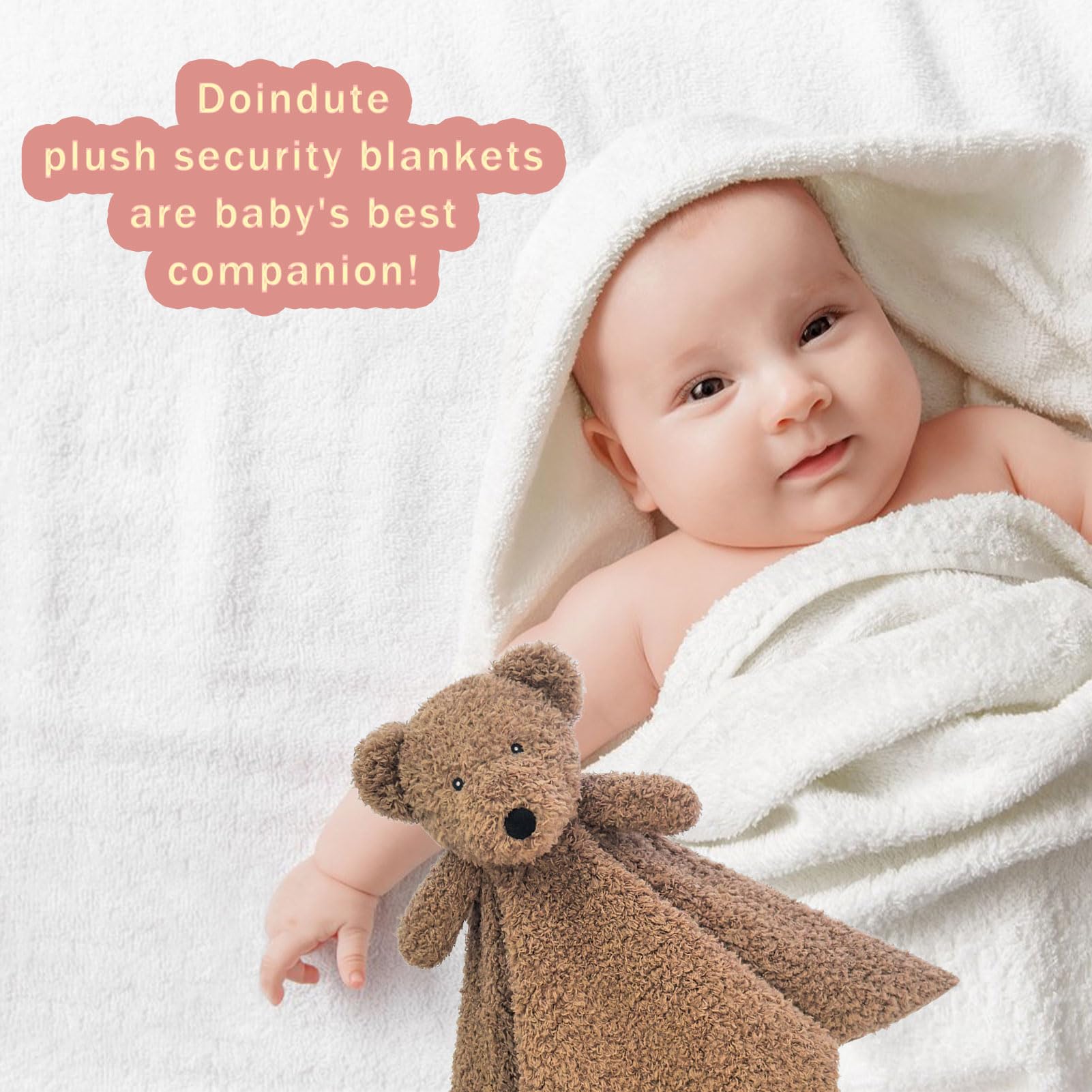 Doindute 14in lovie blanket easy care surface wash keeps softness after washing