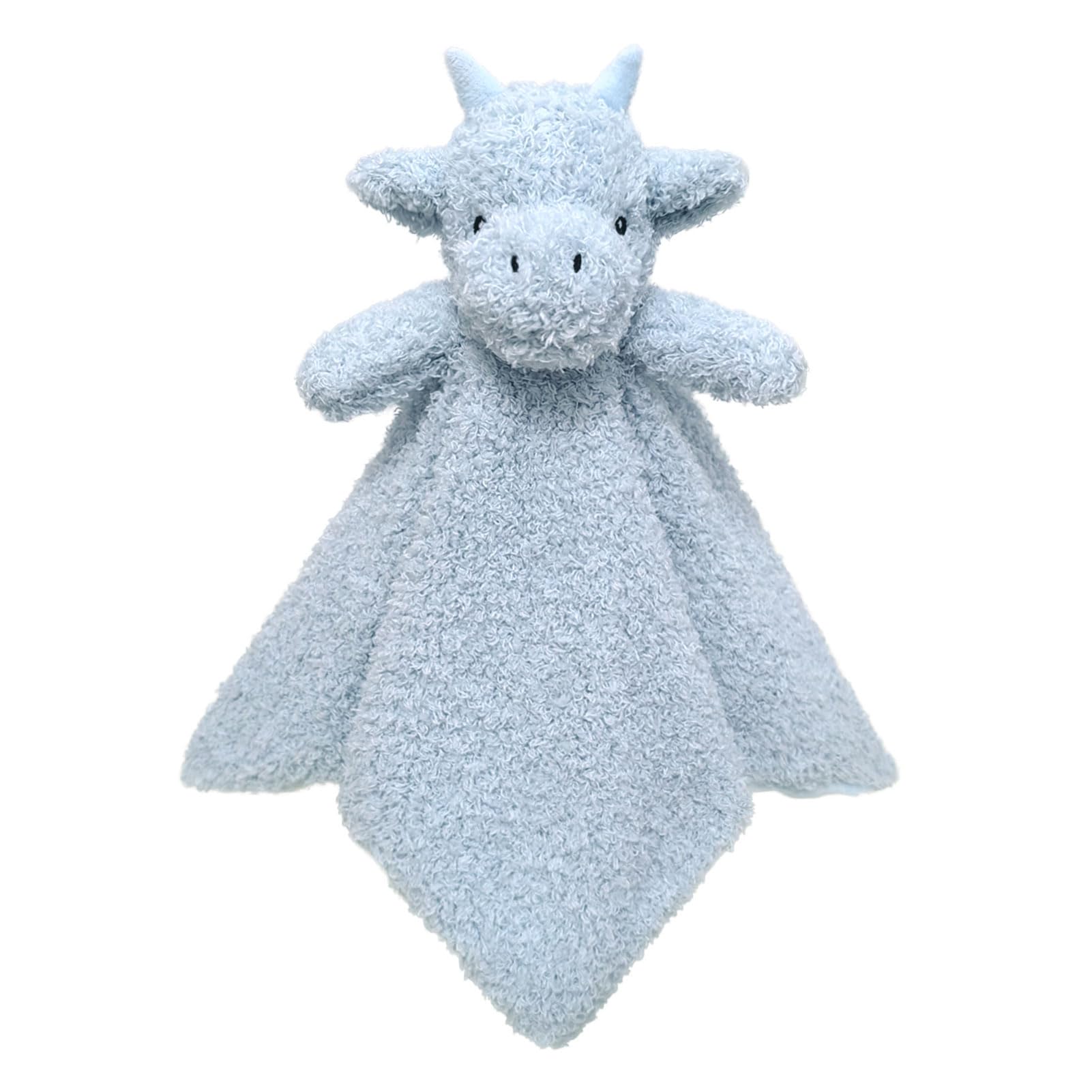 Doindute baby blue dragon lovey blanket 14in cuddly security toy for naps