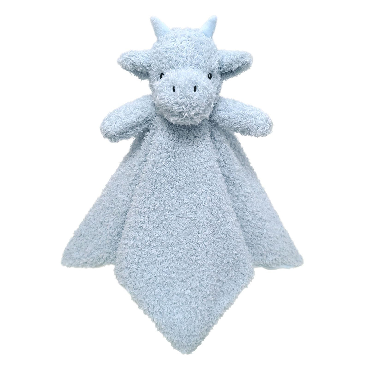 Doindute baby blue dragon lovey blanket 14in cuddly security toy for naps