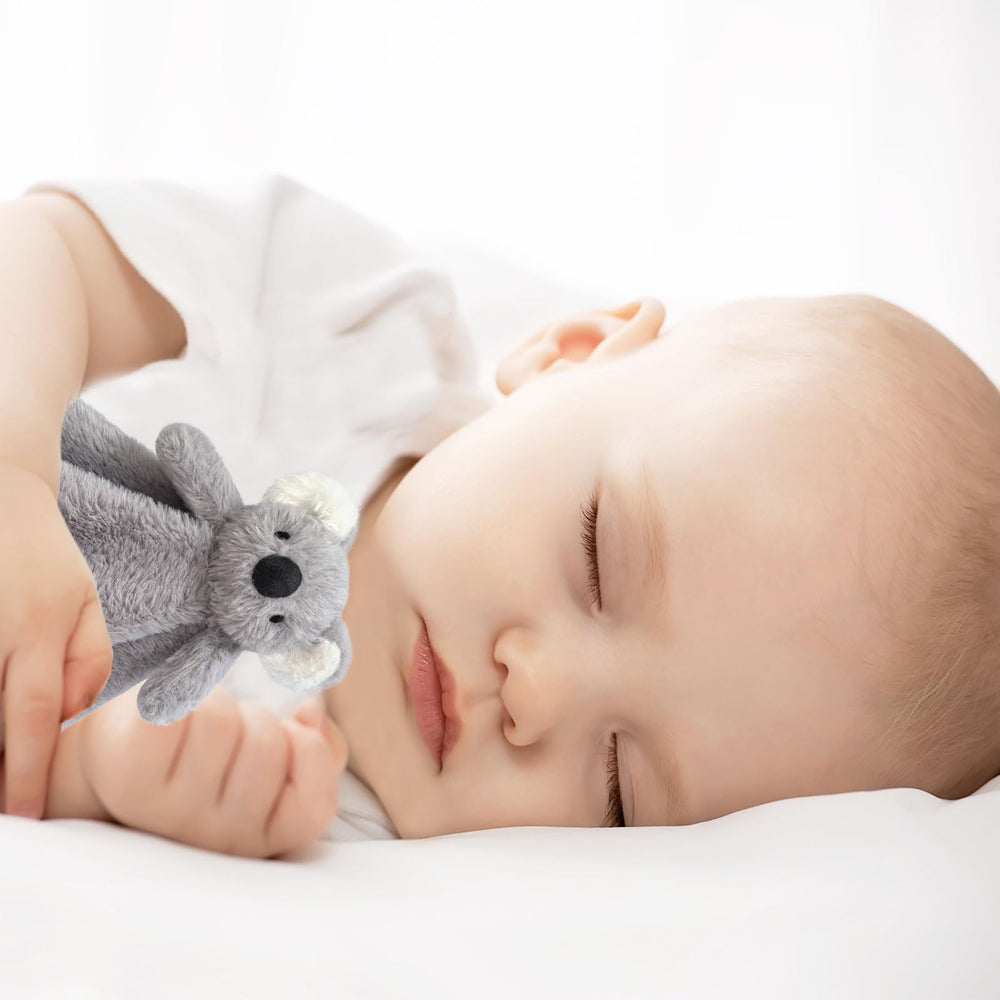 Doindute baby koala gift concept image highlights perfect shower or nursery present.