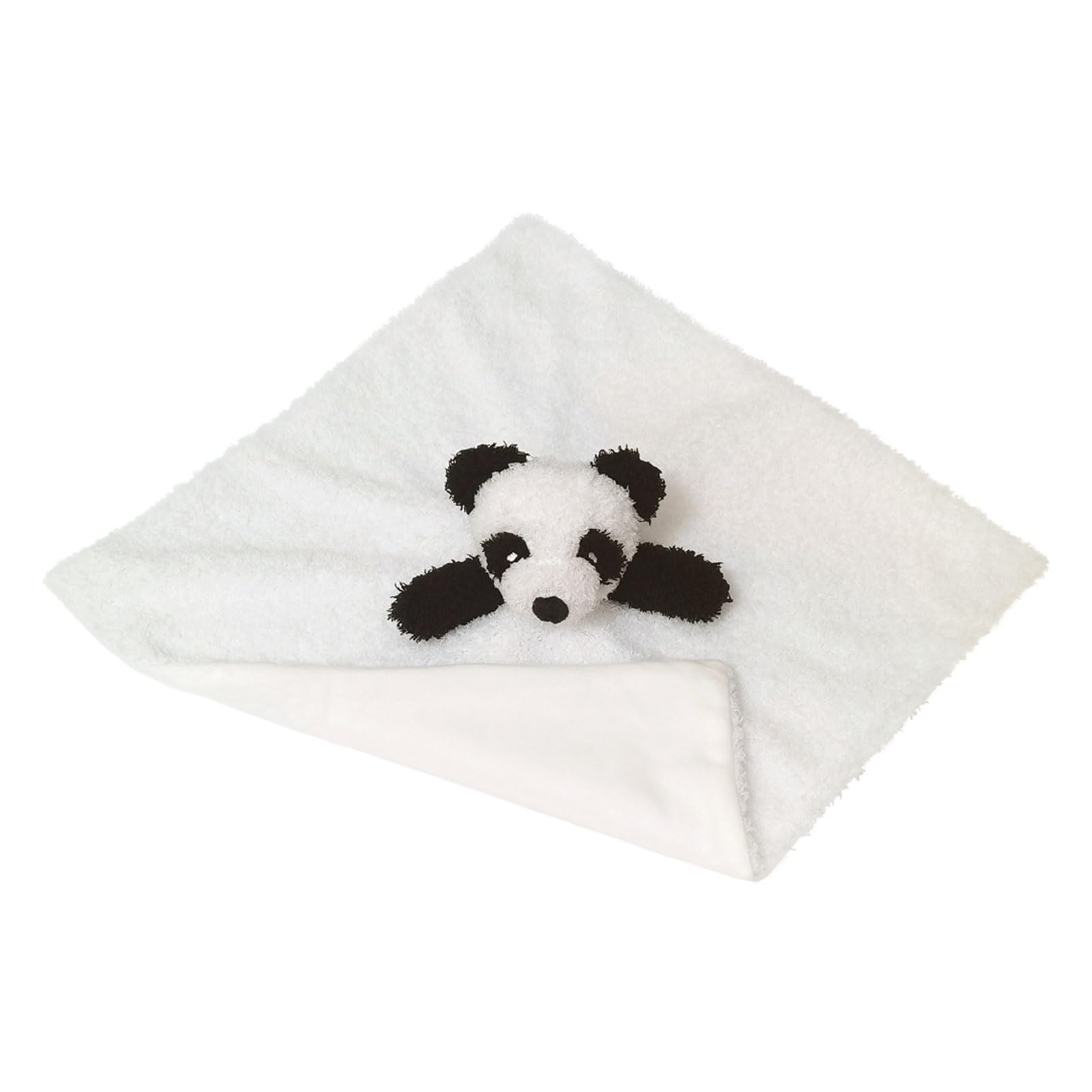 Doindute baby panda in a nursery scene highlighting a soothing security friend.