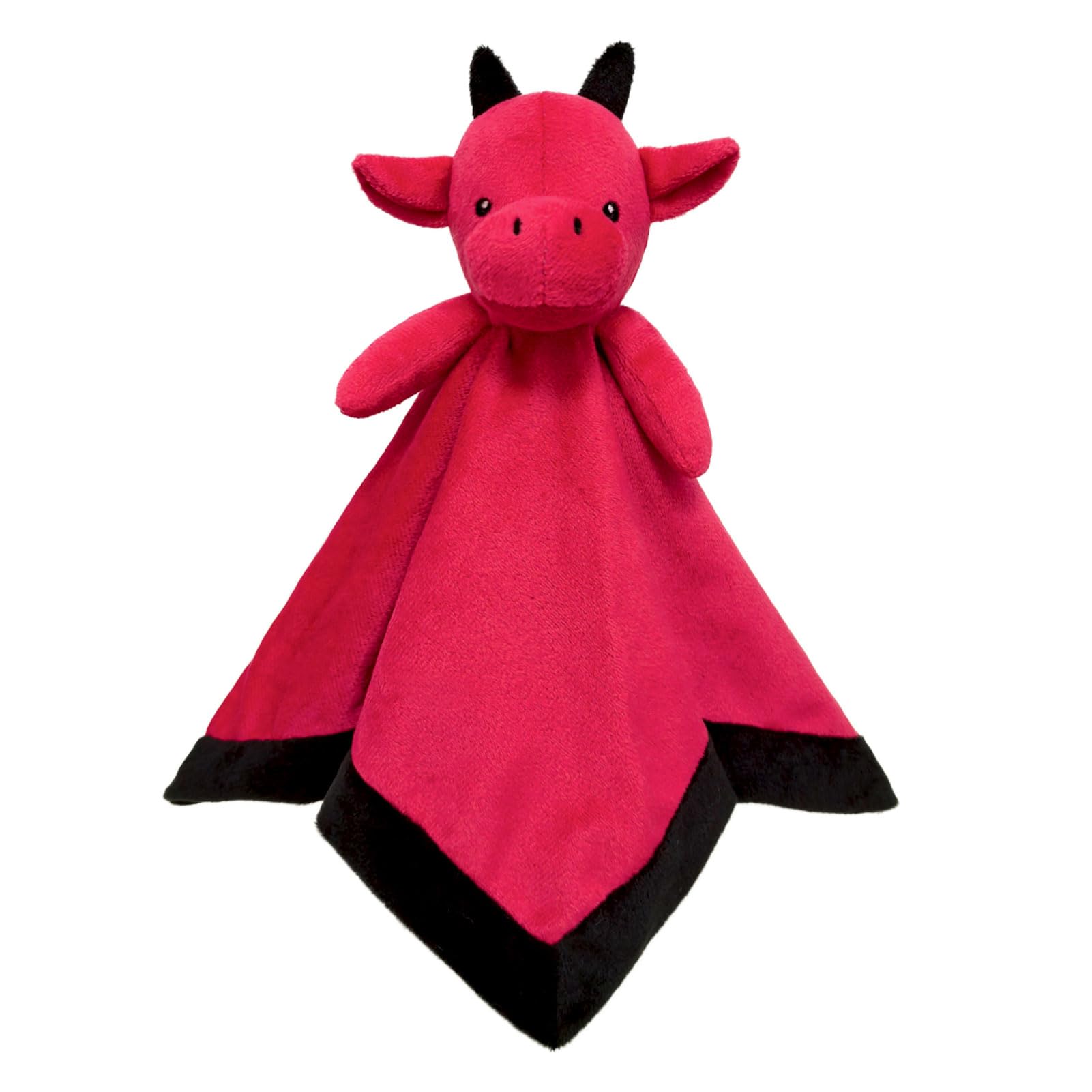 Doindute baby red dragon lovie blanket offers soft plush for cozy newborn cuddles