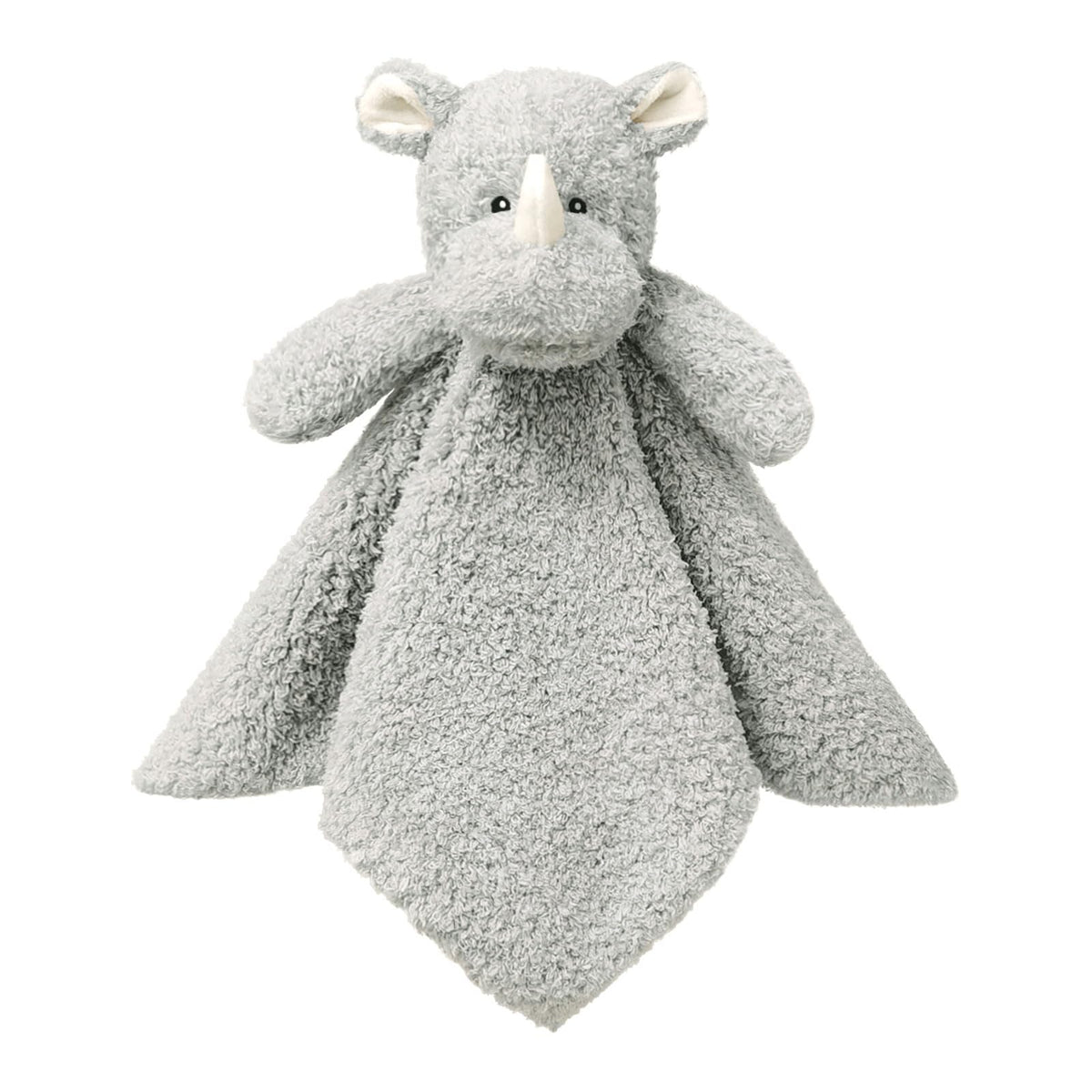 Doindute baby rhino lovie blanket 18-inch cuddly security companion for soothing sleep