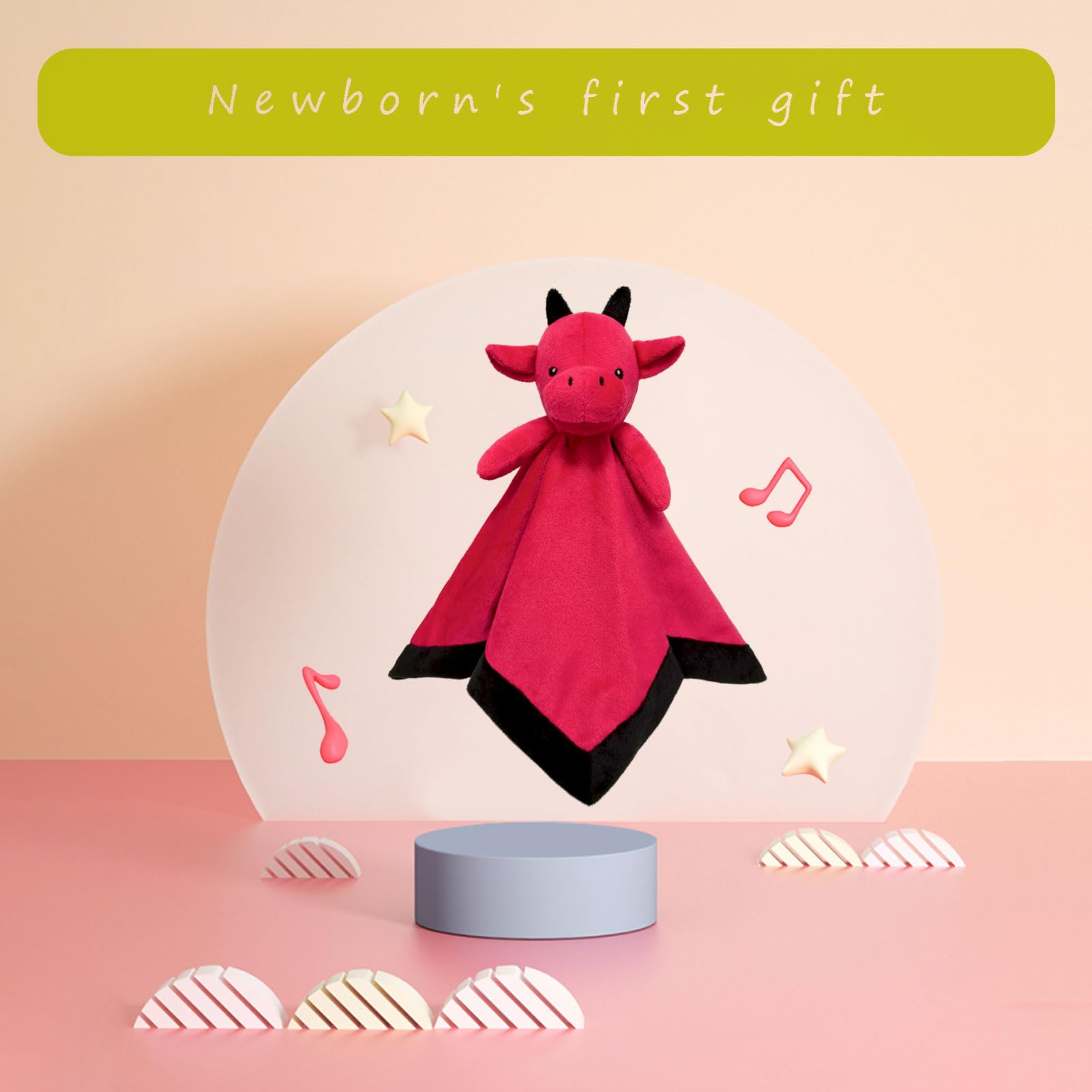 Doindute baby shower dino lovie is ideal for soothing bedtime routines