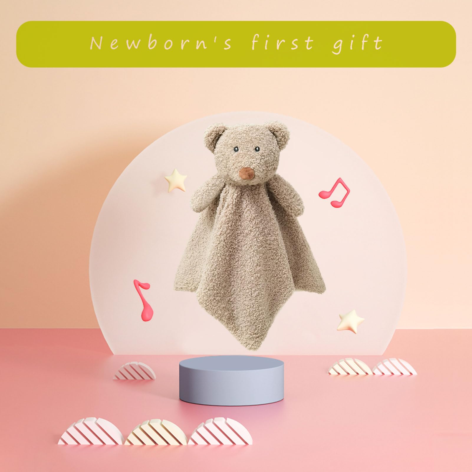 Doindute baby shower gift teddy lovie offers a huggable friend for newborns