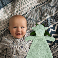 Doindute dinosaur plush lovey offers soft safety blanket for imaginative play and bedtime.