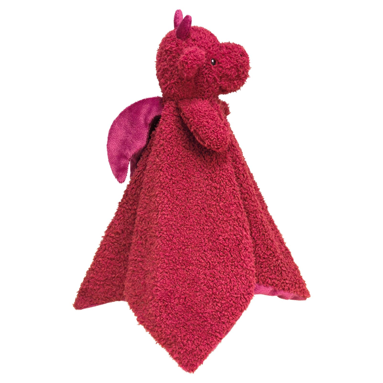 Doindute dragon lovey blanket hand hold shows easy-grip design for tiny fingers.