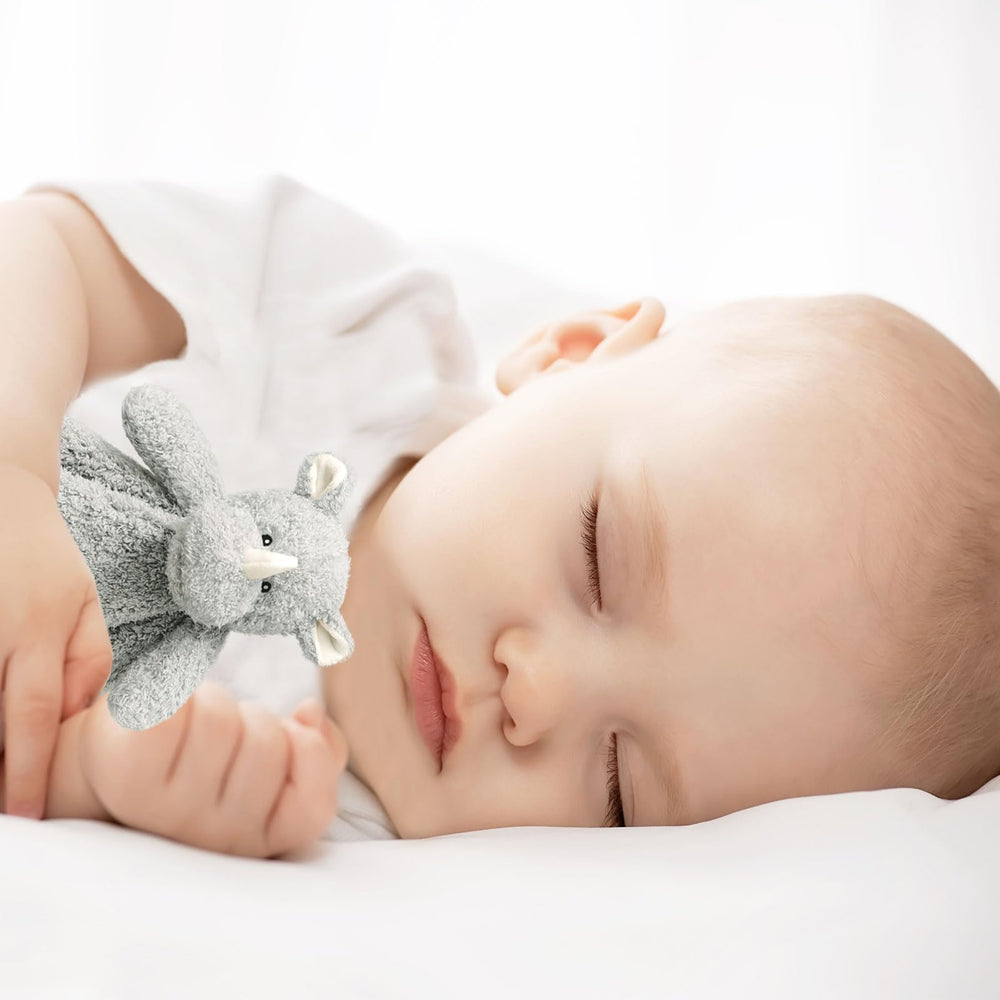 Doindute rhino lovie blanket surface-cleanable for quick care