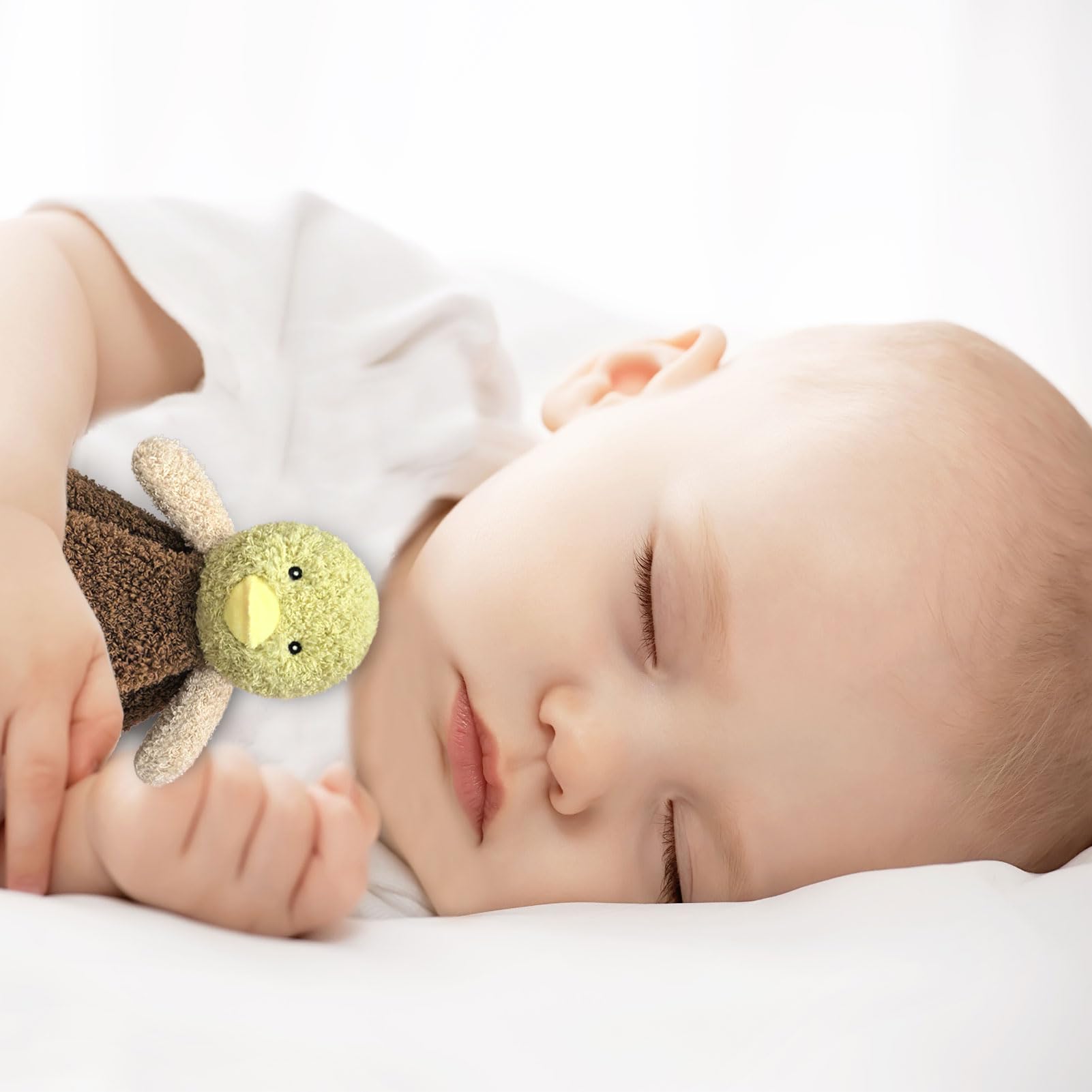Doindute 14-inch lovey supports easy grip for on-the-go baby comfort and play.