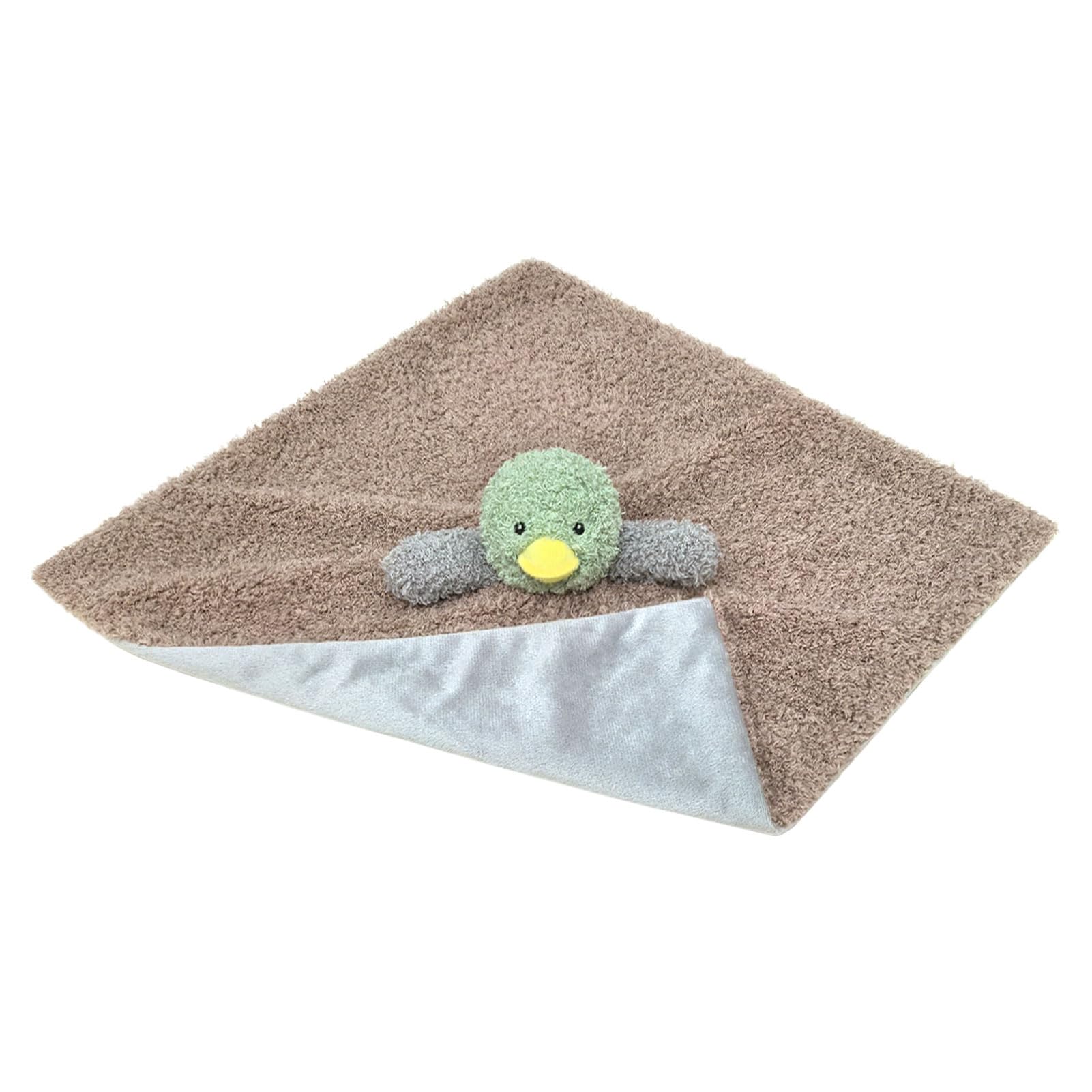 Doindute security blanket with easy-grip design supports little hands learning to hold.