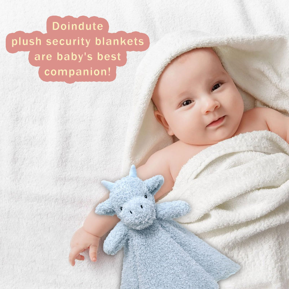 Doindute kawaii dragon lovie for baby comfort and play