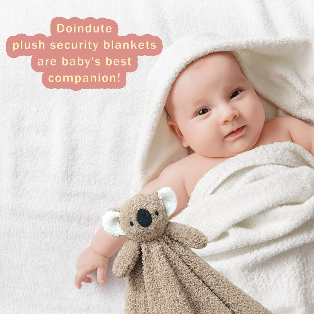 Doindute koala care instructions frame suggests safe cold-water wash and air-dry.